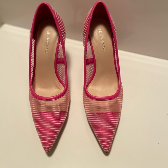 Pink Pumps with Heels - Picture 2 of 5